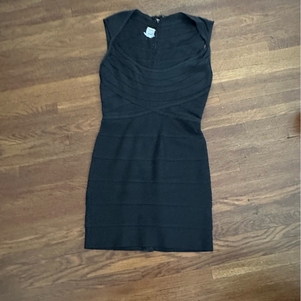 Herve Leger Icon Bandage Mini Dress